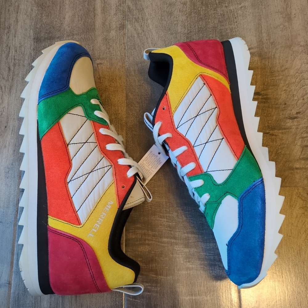 Merrell Mens Alpine Multicolor Casual Shoes Sneakers Size 10.5 - Picture 3 of 10